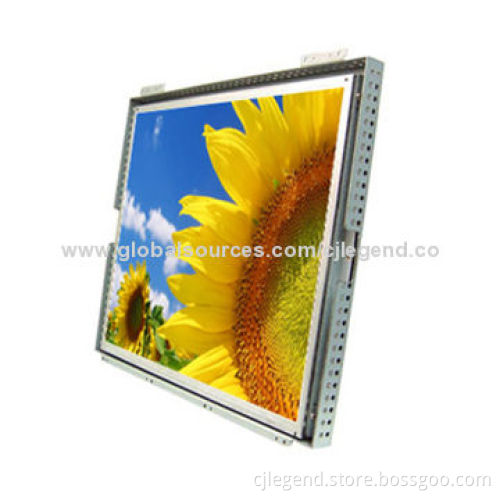 15-inch Open Frame LED Monitor, High Brightness Support Sunlight Visible, Signal Input: VGA & AV
